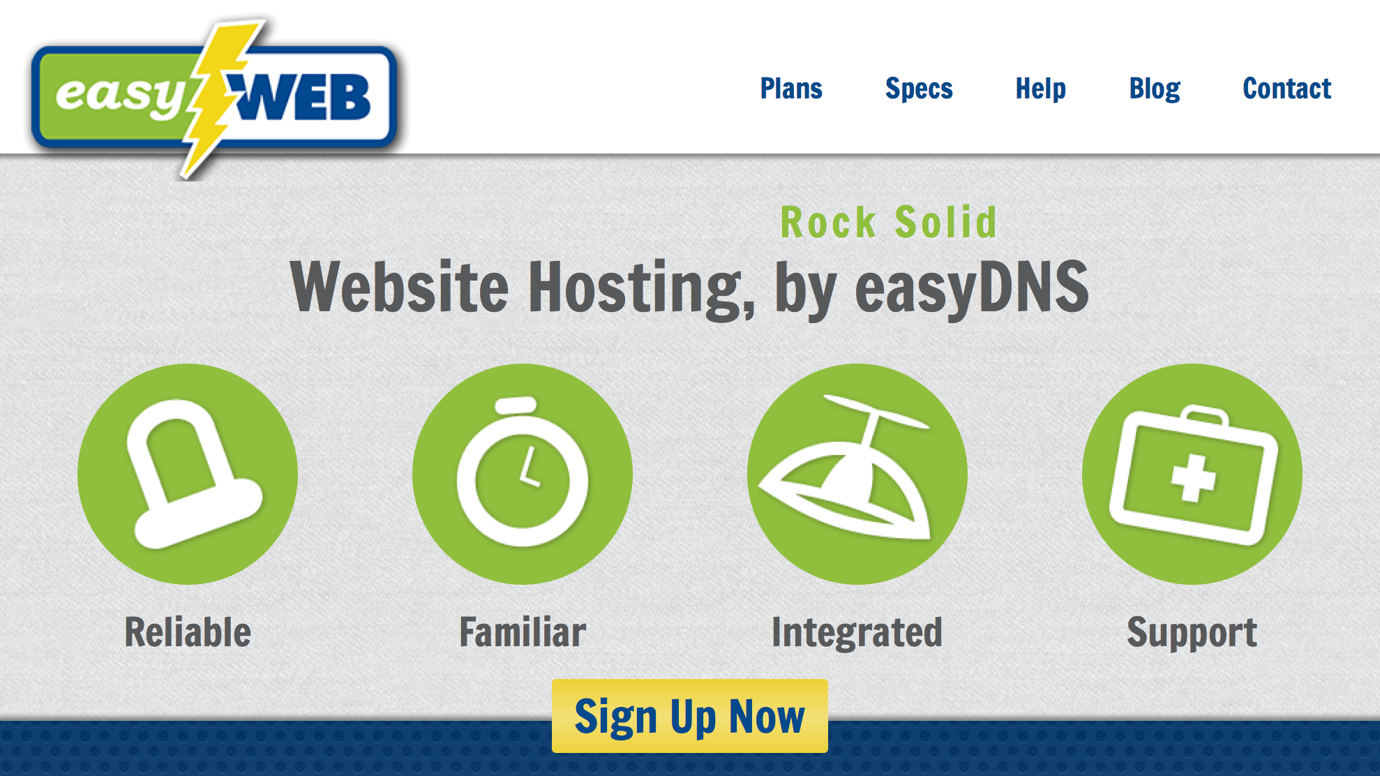 EasyWEB Rock Solid Hosting Is Here EasyDNS