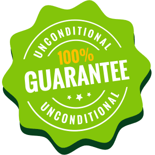 Unconditional, 100% Guarantee