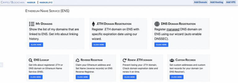 Native Support for Registering Ethereum Name Service (ENS) .ETH Domains ...