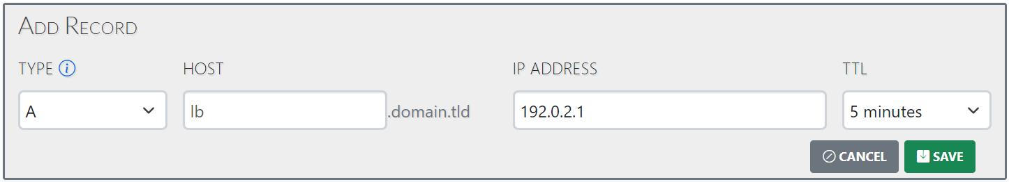 TTL Management for Load Balancing