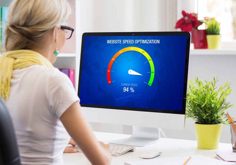 Concept,Of,Working,With,Website,Speed,Optimization